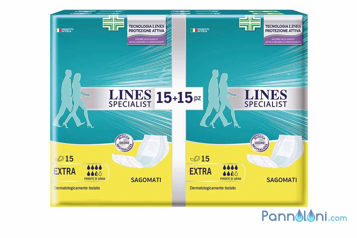 Pannoloni per adulti Pannolone per incontinenza lines specialist