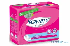 Serenity Light Normal, Assorbente per Donna Traspirante