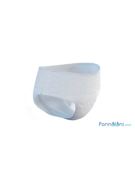 Tena Silhouette Blanc Pants a Vita Bassa-1