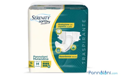 Serenity sensitive con Adesivi Extra Tg M