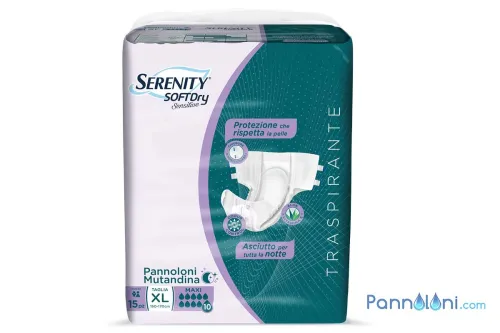 Serenity Sensitive Pannolone con Adesivi Assorbenza Maxi