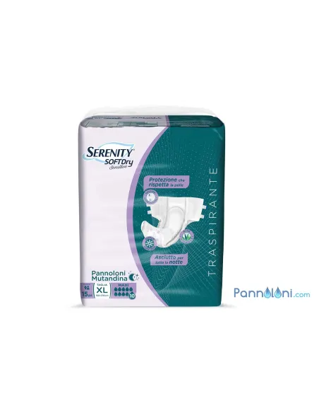 Serenity Maxi XL Pannolone Adesivi Sensitive