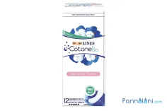 Pannolini per Donna Extra Lunghi, Notte, Lines 100% Cotone