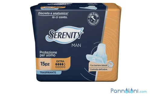 Assorbente Monouso per Uomo Serenity Assorbenza Extra