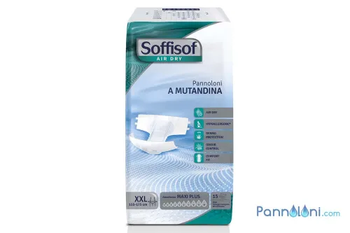Soffisof Pannolone con Adesivi assorbenza MaxiPlus