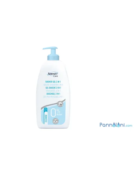 Serenity Bagno Shampoo Delicato Corpo Capelli 500 ml