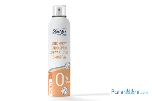 Serenity Ossido di Zinco Spray per Prevenzione Arrossamenti