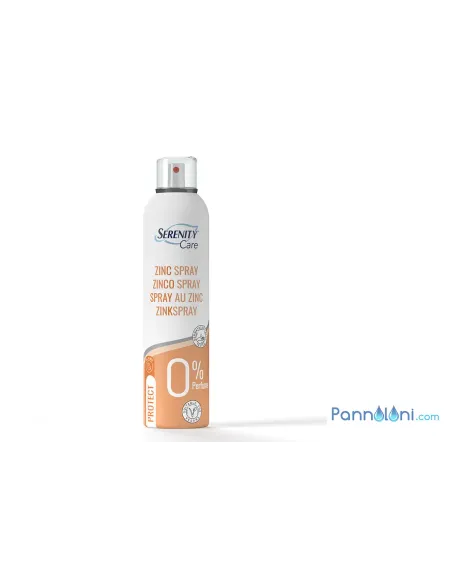 Serenity Ossido di Zinco Spray per Prevenzione Arrossamenti
