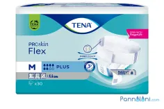 Tena Flex Traspirante, Pannolone a Cintura Plus Small 2
