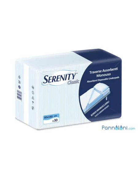 80x180 Traversa Serenity Assorbente con Ali